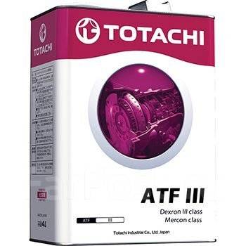Масло д/АКПП Totachi Dextron-III, 4л, 4,00 л. ATF (для АКПП), в наличии ...
