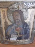 Икона храмовая Иоанн Предтеча рубеж 18-19в. 35х30. Оригинал