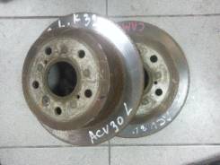 Диск тормозной. Toyota Windom, MCV30 Toyota Camry, ACV30, ACV30L, ACV31, MCV30, MCV30L, MCV31 Двигатели: 1MZFE, 1AZFE, 2AZFE, 3MZFE