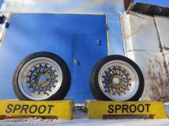 RAYS VOLK RACING. 7.5x15, 4x114.30, ET0, ЦО 73,0 мм.
