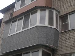 Отделка балконов.