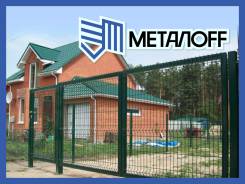 Заборы "под ключ" от Металоff на забивной и винтовой фундамент во Владивостоке Заборы и изгороди.