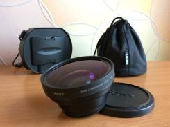 Обьектив Sony VCL - HG0758 для видеокамер Sony и Canon. Для Видеокамер Sony, Canon, диаметр фильтра 58 мм