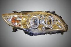 Фары хром линзы диодные тюнинг Toyota Corolla 06-10. Toyota Corolla. Под заказ