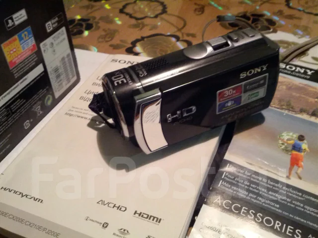 Sony HDR-CX190E ����