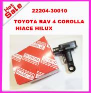 Датчик расхода воздуха. Toyota: Corolla, Hilux Surf, Yaris, IS250, RAV4, Hiace, Hilux, Land Cruiser Prado, Dyna, Yaris Verso, Coaster, Succeed, Echo V...