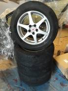 Диски 15" TOM`S (Enkei) 5H PCD 100 с резиной Dunlop 205/60/R15. 6.0x15 5x100.00 ET39