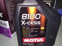 Motul 8100 X-Cess. Вязкость 5W-40, синтетическое