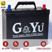 G&Yu. 50 А.ч., правое крепление, производство Корея