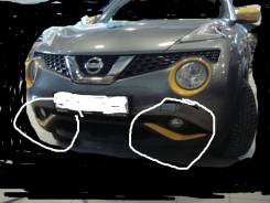 Накладка на бампер. Nissan Juke