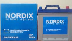 Nordix. 75 А.ч., Обратная (левое), производство Корея. Под заказ