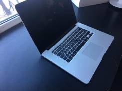 Apple MacBook Pro 15 2012 Late MD975 with Retina display. 15.4", 2,3 ГГц, ОЗУ 8192 МБ и больше, диск 256 Гб, WiFi, Bluetooth, аккумулятор на 9 ч.