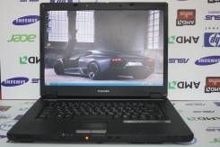 Toshiba. 15.4", 1,6 ГГц, ОЗУ 2048 Мб, диск 120 Гб, WiFi, аккумулятор на 1 ч.