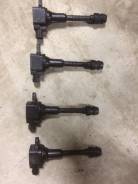 Катушка зажигания. Nissan: Bluebird Sylphy, Tino, Expert, Avenir, Sunny, Almera Tino, Primera, Almera, AD, Wingroad Двигатели: QG15DE, QG18DE, QG13DE...