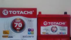 Totachi. 70 А.ч., левое крепление, производство Корея. Под заказ