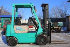 Mitsubishi. Вилочный погрузчик FG14 2005г. в Без пробега по Р. Ф.!, 2 000 куб. см., 1 500 кг.