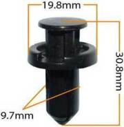 Клипса крепежная KJ-066 (HONDA ACCORD/ ACCORD WAGON/CIVIC/CIVIC HYBRID/CR-V/ FIT/ H-RV/INSPIRE/ODYSSEY/SABER/STEPWGN/ STREAM/TORNEO) № 91503-SZ5-003...