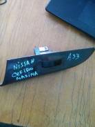 Кнопка стеклоподъемника. Nissan Maxima, CA33 Nissan Cefiro, A33, PA33 Двигатели: VQ20DE, VQ30DE, VQ25DD
