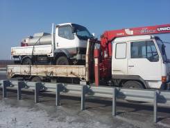 Эвакуатор, грузовик кран 3тн. + борт 5 тн. Лебедка, сходни. От 1000руб