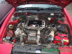 Радиатор охлаждения двигателя. Toyota Celica, ST182, ST185 Двигатели: 21RC, 18RC