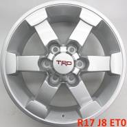 TRD. 8.0x17, 6x139.70, ET0, ЦО 110,1 мм.