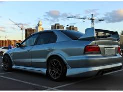 Накладка на порог. Mitsubishi Galant. Под заказ