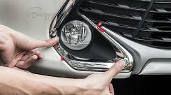 Ободок противотуманной фары. Toyota Camry