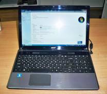 Acer Aspire 5553G-P544G50Miks. 15.6", 2,1 ГГц, ОЗУ 4096 Мб, диск 500 Гб, WiFi, аккумулятор на 2 ч.