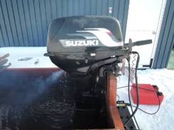 Suzuki. 25,00 л.с., 2х тактный, бензин, нога X (635 мм), Год: 2006 год