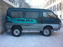 Mitsubishi Delica. автомат, 4wd, 2.5 (105 л.с.), дизель