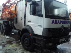 Mercedes-Benz. Комбинированная каналопромывочная машина илосос Мерседес, 9 600 куб. см.