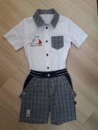 Костюмчик с шортами, р-р 98. Рост: 98-104 см