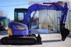 Hitachi EX55. Экскаватор UR-3 Гидролиния! Кабина! Металл. гуски! Б/П, 2 300 куб. см., 0,25 куб. м.