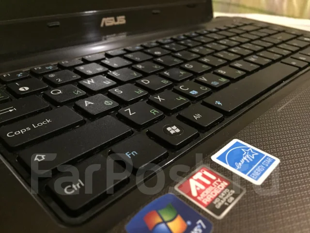 Asus K42DR. 14", 2,3����, ��� 3072 ��, ���� 320���, WiFi: 1, Bluetooth: 1 ����