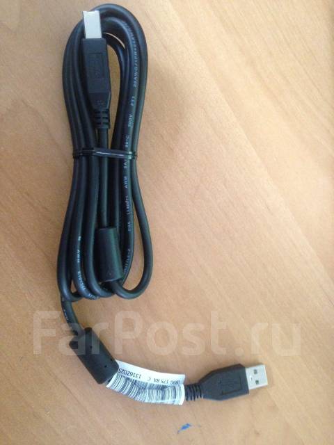 Usb кабель для принтера, новый, в наличии. Цена: 200₽ во Владивостоке
