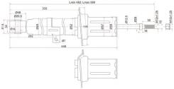 Стойка передняя TOYOTA MARK X/CROWN/LEXUS IS250/300/350 04- LH