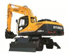 Hyundai R210W-9. Экскаватор колесный S, 1,05 куб. м.