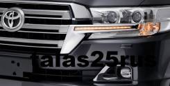 Накладка на фару. Toyota Land Cruiser, J200, URJ200, URJ202, URJ202W, UZJ200, UZJ200W, VDJ200