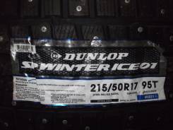 Dunlop SP Winter ICE 01. Зимние, шипованные, без износа, 4 шт