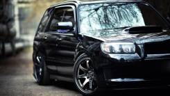 Порог пластиковый. Subaru Forester