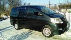 Аренда микроавтобуса Тойота-Альфард 2007г. с водителем люкс класса 4wd