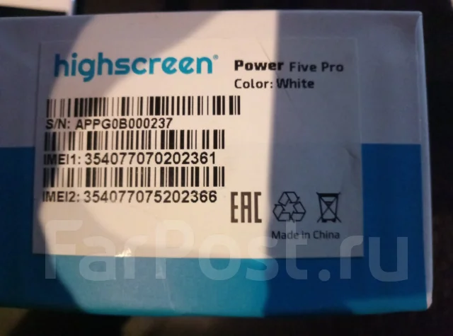 Highscreen Power Five Pro. �/� ����