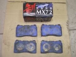 Колодка тормозная. Mitsubishi Lancer Evolution, CT9A, CP9A Subaru Impreza WRX STI Двигатель 4G63T