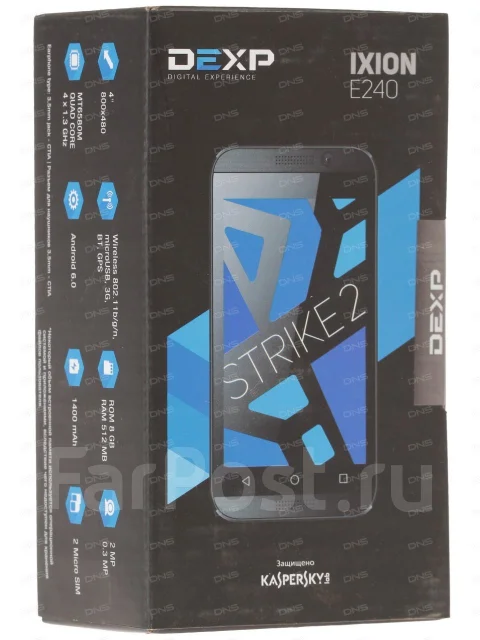 DEXP Ixion E240 Strike 2. ����� ����