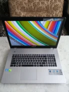 Asus N76VB-T4038H. 17.3", 2,4����, ��� 8 ��, ���� 1 000���, WiFi: 1, Bluetooth: 1, ����������� �� 4��. ����