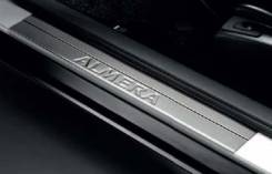 Накладка на порог. Nissan Almera