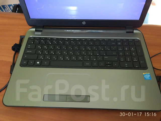 HP 250 G3. 15.6", 2,2����, ��� 4 ��, ���� 500���, WiFi: 1, Bluetooth: 1, ����������� �� 4��. ����