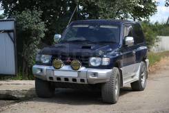 Дефлектор капота. Mitsubishi Pajero, V25W, V45W, V21W, V46V, V46W, V23C, V26WG, V46WG, V26C Двигатели: 6G74, 4G64, 4M40, 6G72