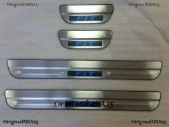 Накладка на порог. Honda Fit, GE7, GE6, GE9, GE8 Двигатели: L13A, L15A