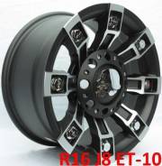Pro Comp. 8.0x16, 6x139.70, ET-10, ЦО 110,1 мм.